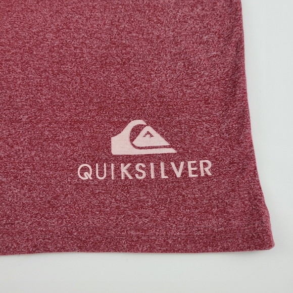 Quiksilver Men's Maroon Graphic T-Shirt Size L - Picture 3 of 4